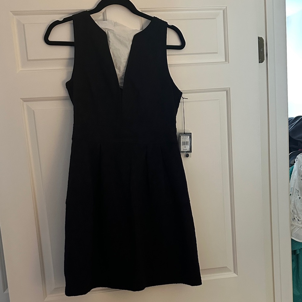 Nanette Lepore Black Sleeveless Mini Dress